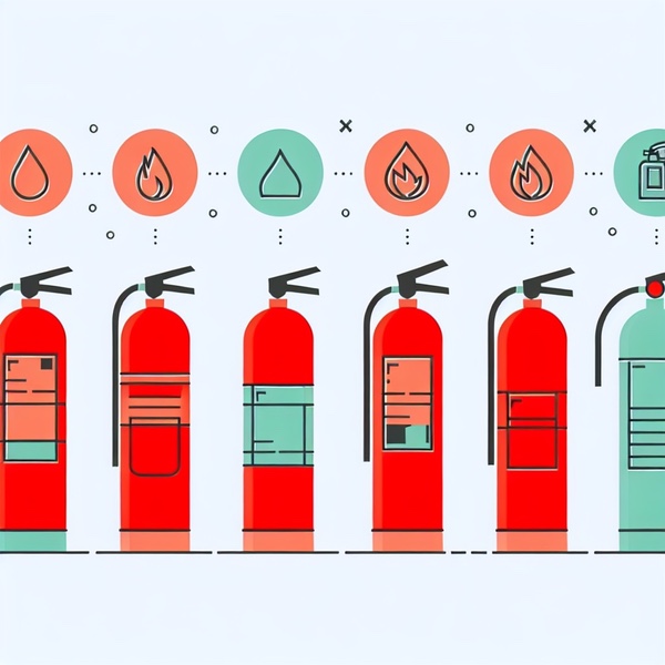 5 Diferents tipus d'extintors i usos específics